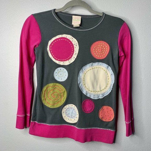 Lemon Loves Limes Top Size 10 Castle Rocks Circles